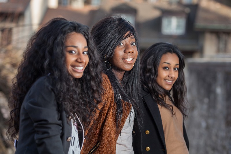 Three ladies